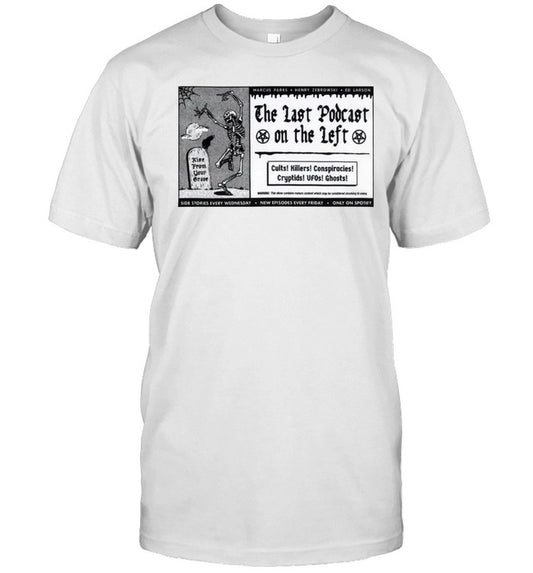 The Last Podcast In The Left Vintage Pulp Ad 2.0 T Shirt