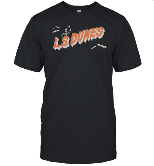 L.S.Dunes Spooky Skeleton Black 2024 T-Shirt