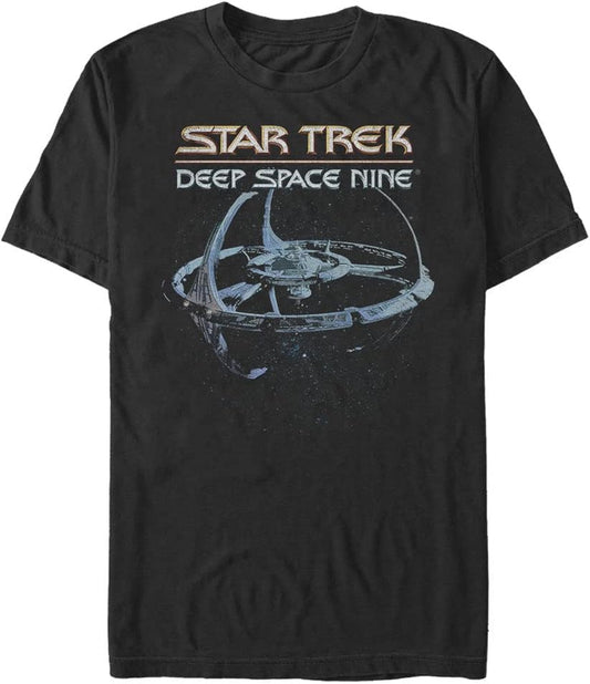 Fifth Sun Star Trek: Deep Space Nine Vintage Ds9 Men's Tops Short Sleeve Tee Shirt