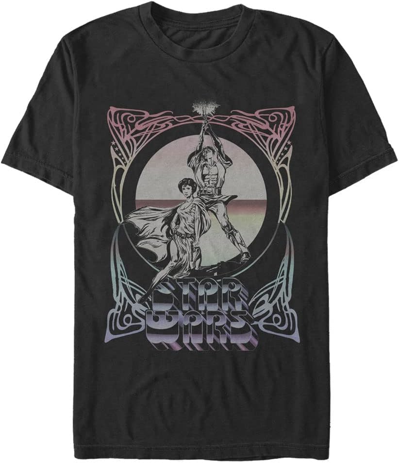 STAR WARS Big & Tall Vintage Wars Men's Tops Short Sleeve Tee Shirt