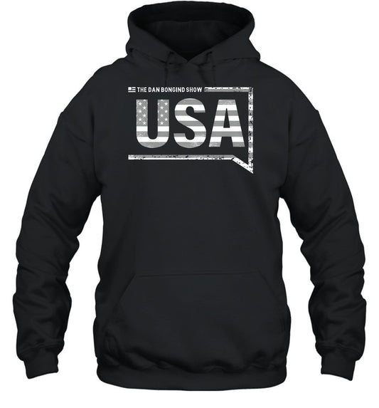 The Dan Bongino Show The Dan Bongino Show USA Unisex Hoodie