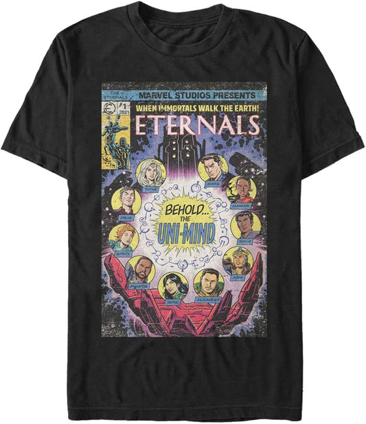 Marvel Big & Tall Eternals Vintage Comic Cover 2 Men's Tops Short Sleeve Tee Shirt