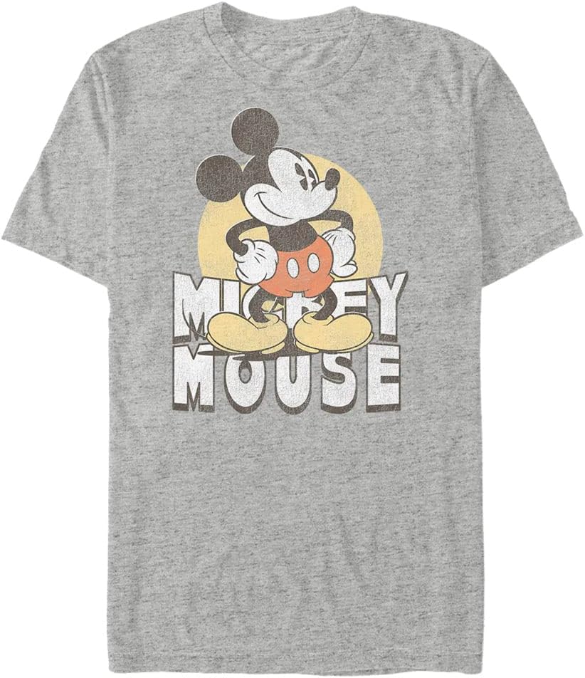 Disney Classic Vintage Mickey Short Sleeve Tee Shirt