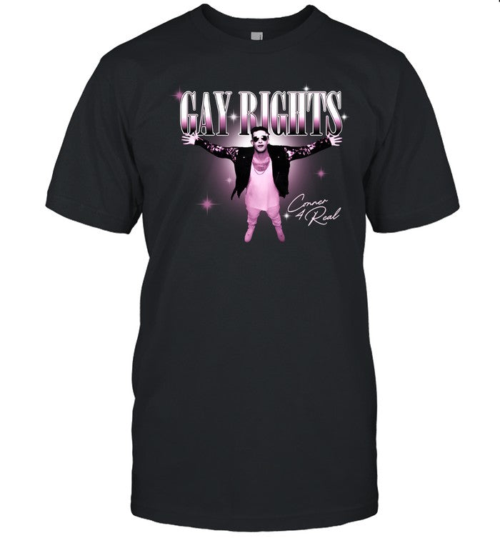 Super Yaki And Kerin Cunningham Present Gay Rights T Shirt