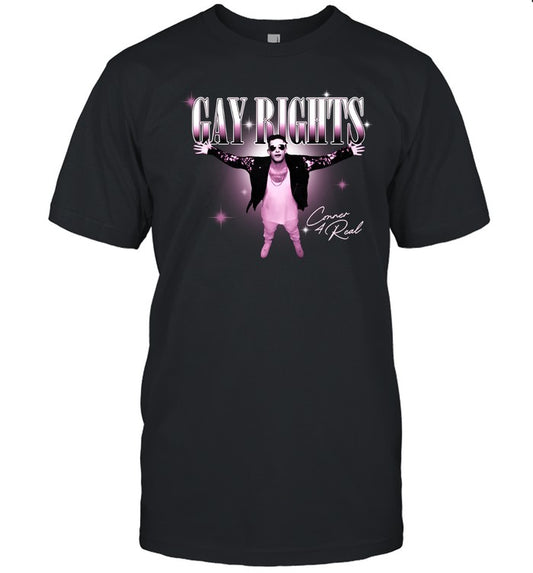 Super Yaki And Kerin Cunningham Present Gay Rights T Shirt
