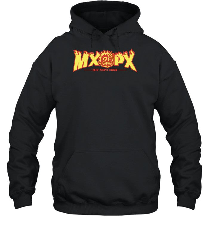 MXPX Left Coast Punk Fire Unisex Hoodie
