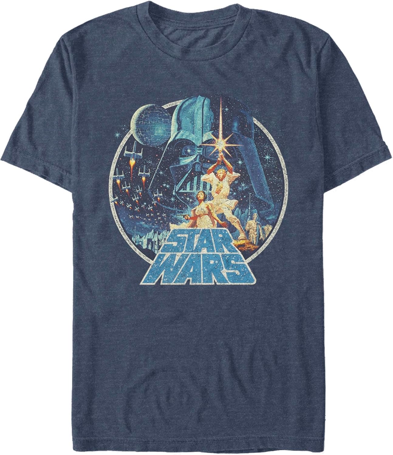 STAR WARS Big & Tall Vintage Victory Complete Men's Tops Short Sleeve Tee Shirt