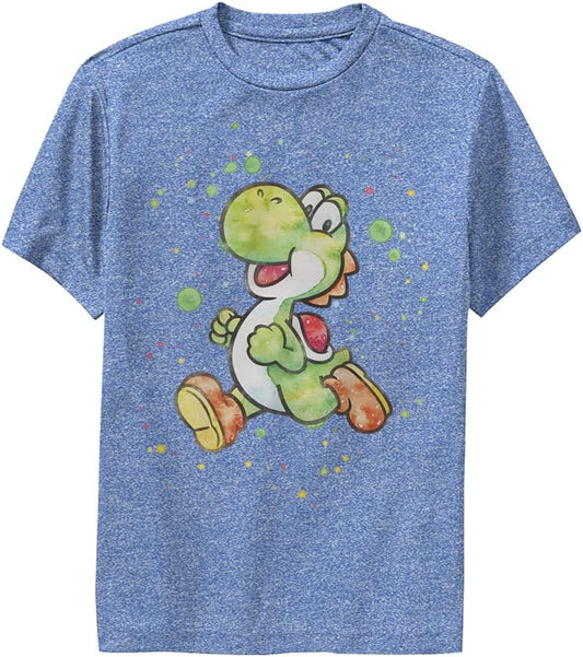 Nintendo Kids Watercolor Yoshi Youth Pullover Hoodie