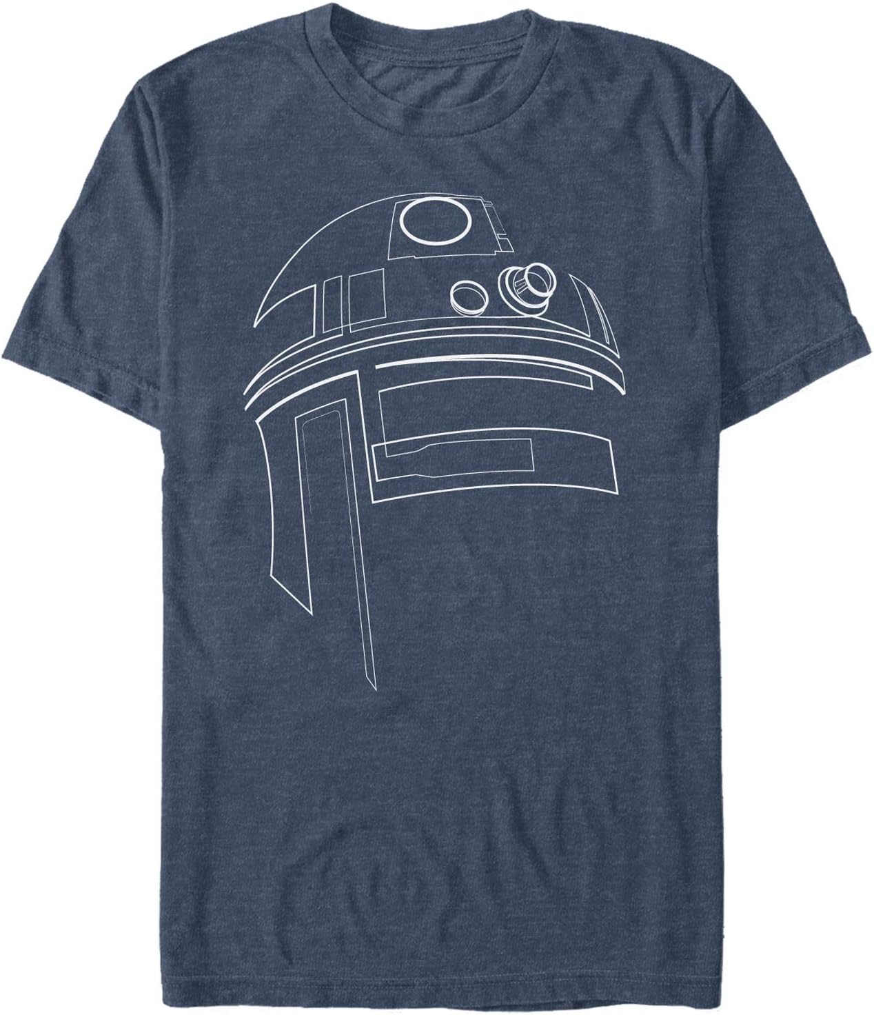 STAR WARS Men's R2-d2 Outline