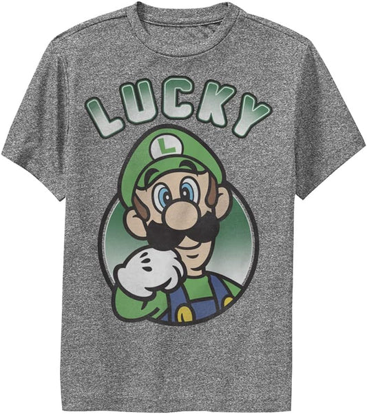 Nintendo Kids Lucky Luigi Youth Pullover Hoodie