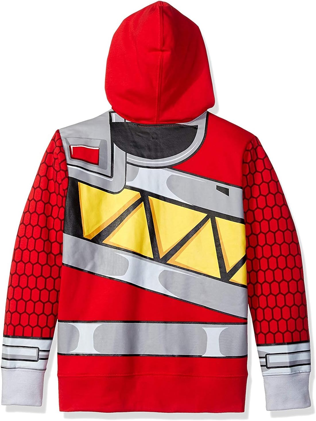 Power Rangers Little Red Ranger Costume Hoodie-Boys Sizes 4-7-Saban