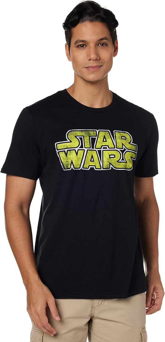 STAR WARS Men's Classic Vintage Simple Logo