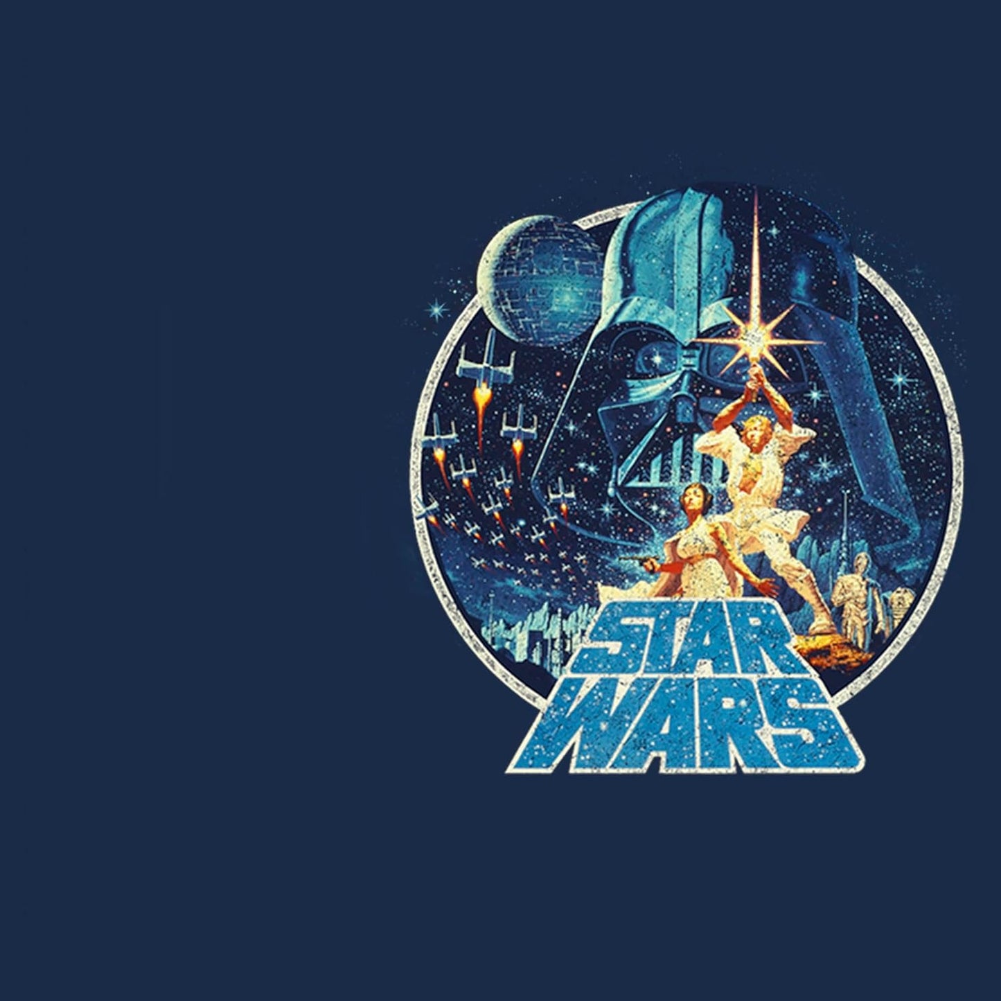 STAR WARS Big & Tall Vintage Victory Complete Men's Tops Short Sleeve Tee Shirt