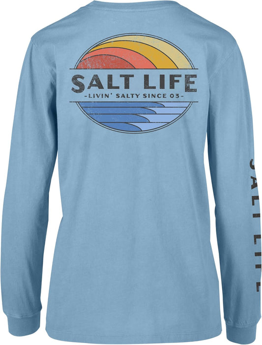 Salt Life Men's Vintage Rays Long Sleeve Boyfriend Tee