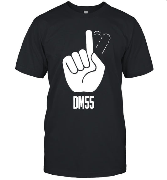 Nuggets Dikembe Mutombo DM55 Black T-Shirt