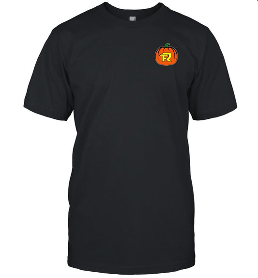 Fuerza Regida Jack O Lantern Black T Shirt