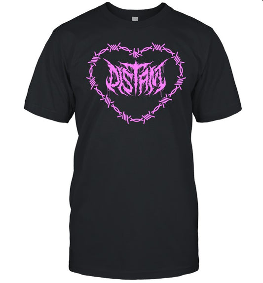 Distant Love Black T Shirt