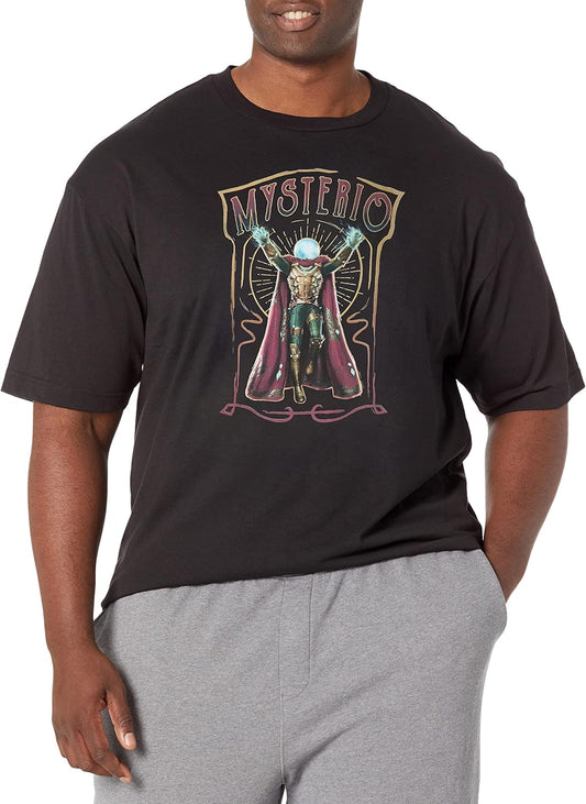 Marvel Big & Tall Mysterio Vintage Men's Tops Short Sleeve Tee Shirt