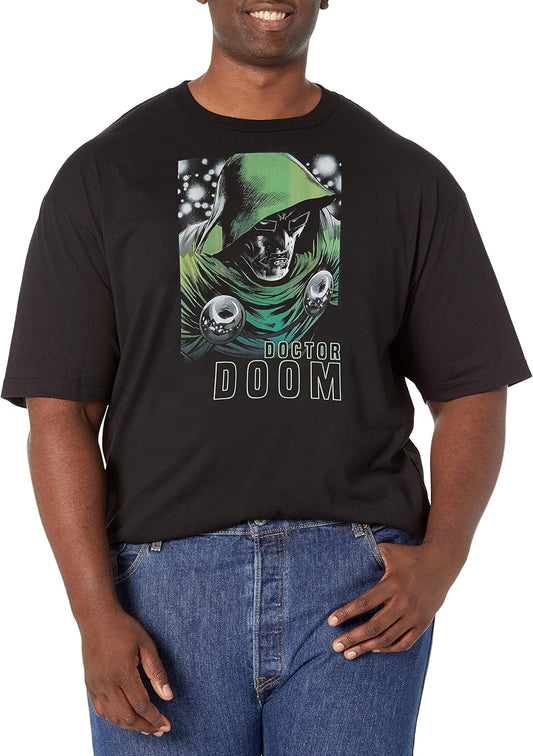 Marvel Classic Fantastic Four Doom Gloom Men's Tops Short Sleeve Tee Shirt