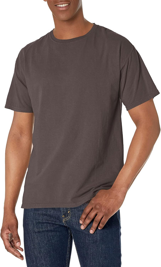 Hanes Originals Garment Dyed T-Shirt, 100% Cotton Men, Vintage Washed Tee