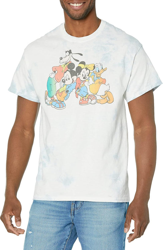 Disney Characters Cali Vintage Young Men's Short Sleeve Tee Shirt