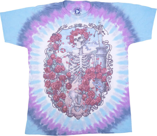 Liquid Blue Unisex-Adult Standard Grateful Dead Vintage 30th Anniversary Ss Tee