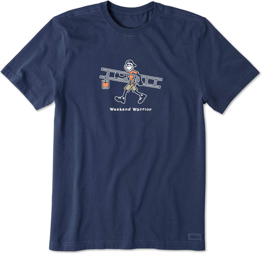Life is Good Vintage Crusher Graphic T-Shirt Weekend Warrior