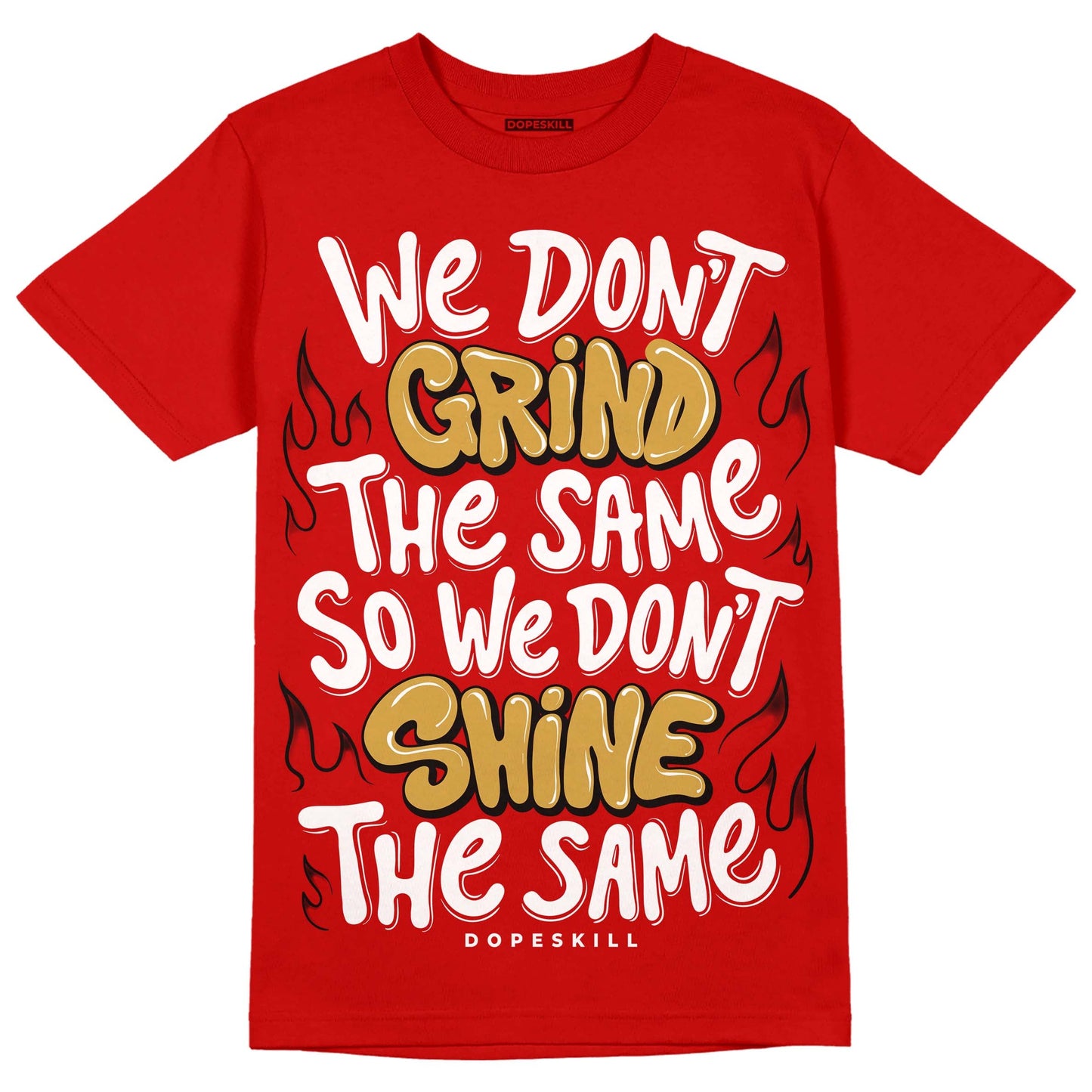 Red Collection DopeSkill Red T-shirt Grind Shine Graphic
