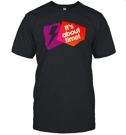 Girls Aloud Sarah Slogan Black T Shirt