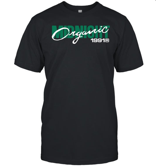 Midnight Organic Logo Unisex Hoodie