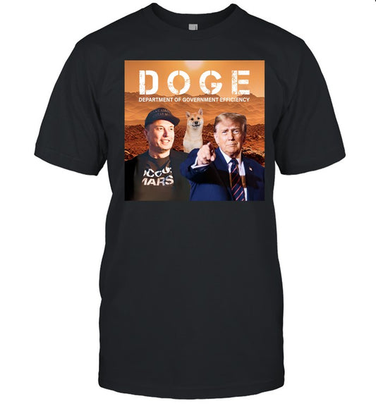 2024 Trump DOGE Black Limited T Shirt