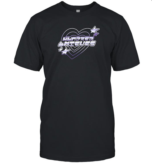 Hunderd Thieves Hearts Black 2024 T-Shirt