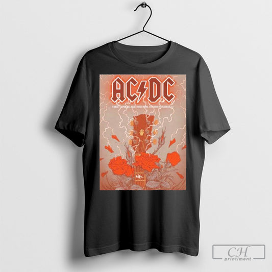 Ac Dc April 28 2025 Event Poster T Shirt