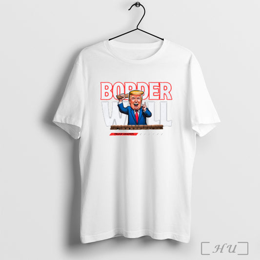 Border Wall Classic Trump Graffiti Dark T Shirt Sweatshirt