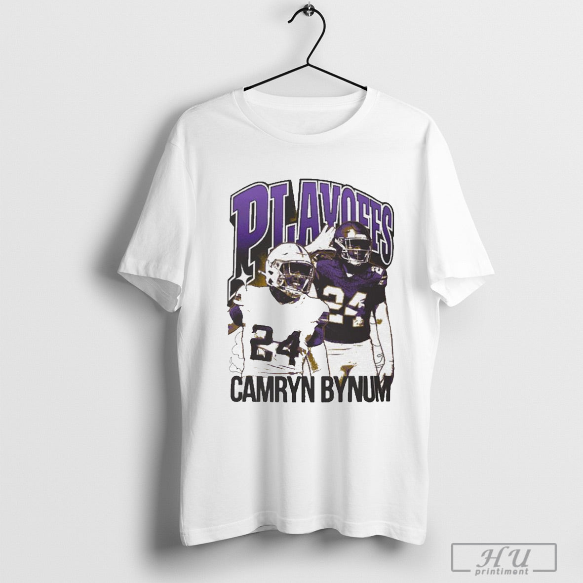Camryn Bynum 2024 Playoffs Minnesota Vikings Vs Los Angeles Rams Nfl Football Graphic Vintage T Shirt