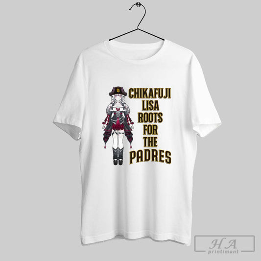 Chikafuji Lisa Roots For The Padres Shirt