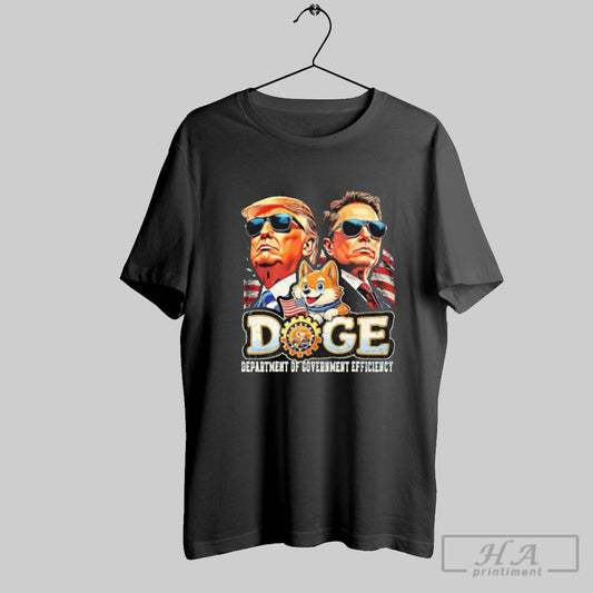 D O G E Department Of Government Efficiency Trump Elon Vintage Shirt