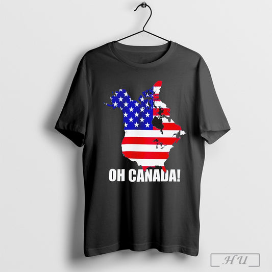 Donald Trump Gulf Of America Oh Canada Mexico Usa Patriot T Shirt