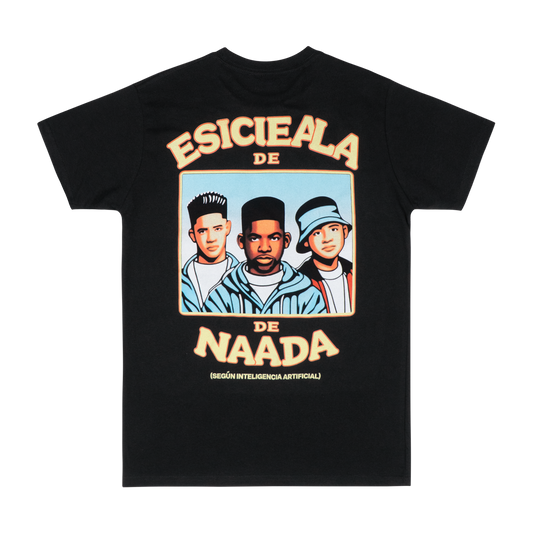 Escuela De Nada - Esicieala de Naada Black Tee