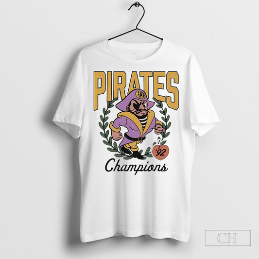 East Carolina Pirates Ecu Football 92 Champs Vintage Shirt