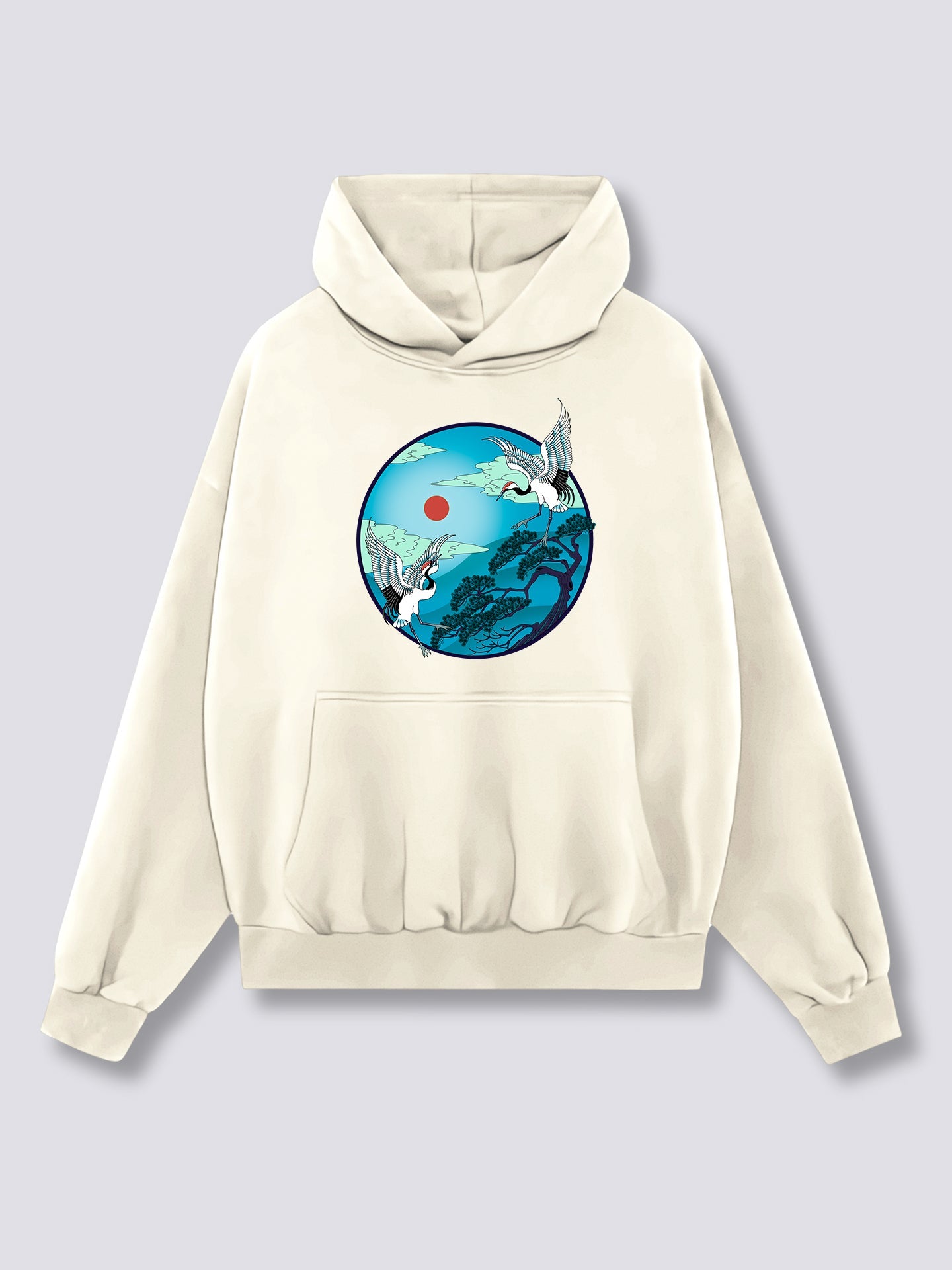 Flying Crane Hoodie