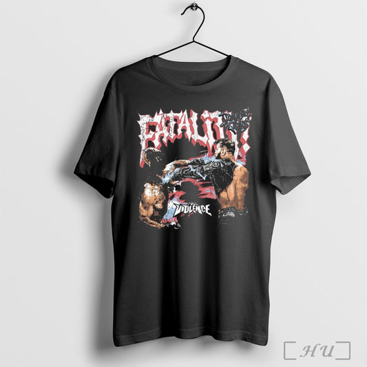 Full Violence Dominick Reyes Fatality Graphic Vintage Painting T Shirt Sweatshirt