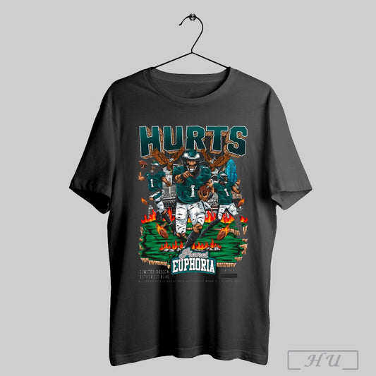 Jalen Hurts V2 Philadelphia Eagles Nfl Planet Euphoria Painting T Shirt Sweatshirt Hoodies Poster