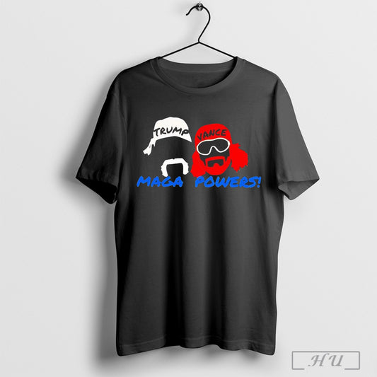 Maga Powers Trump Hulk Hogan Macho Man T Shirt