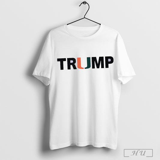 Miami Hurricanes Trump T Shirt