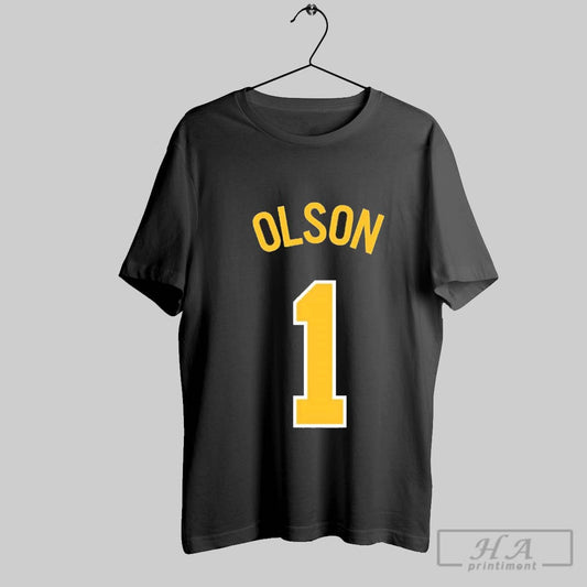 Michigan Wolverines Womens Basketball Student Athlete 1 Olivia Olson T Shirt