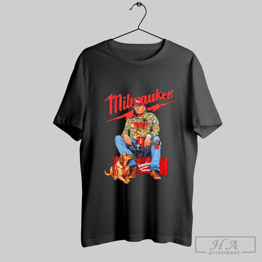 Milwaukee Donald Trump And Dog Shirt