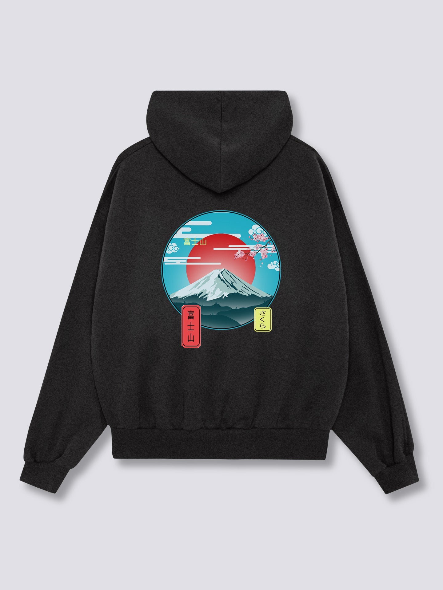 Mount Fuji Back Hoodie