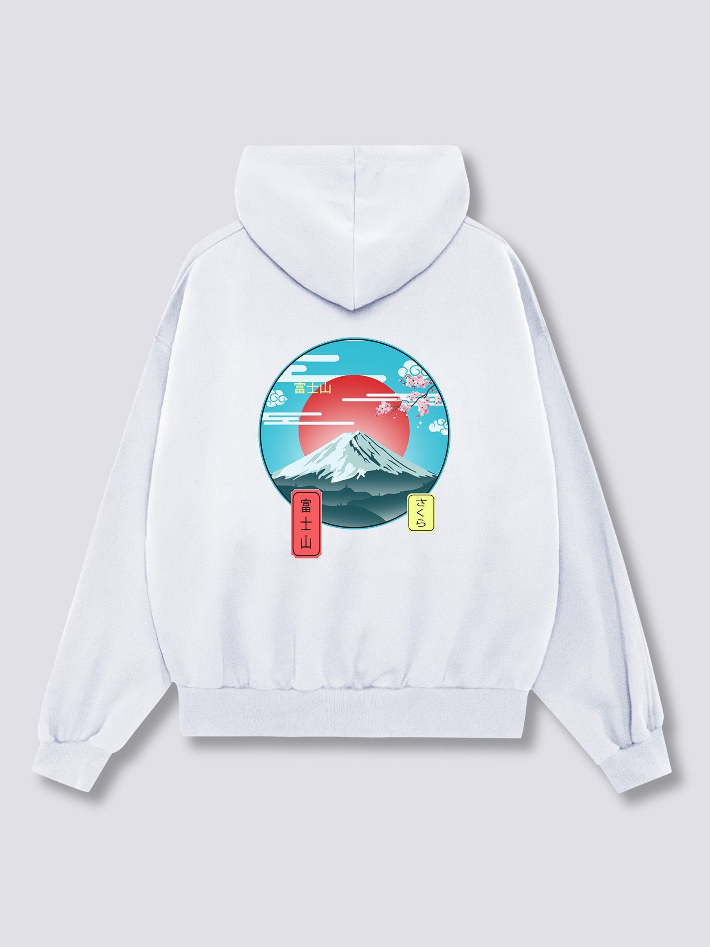 Mount Fuji Back Hoodie