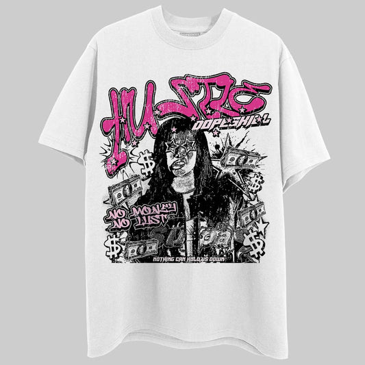 Pink Collection DopeSkill T-Shirt No Money No Lust Graphic
